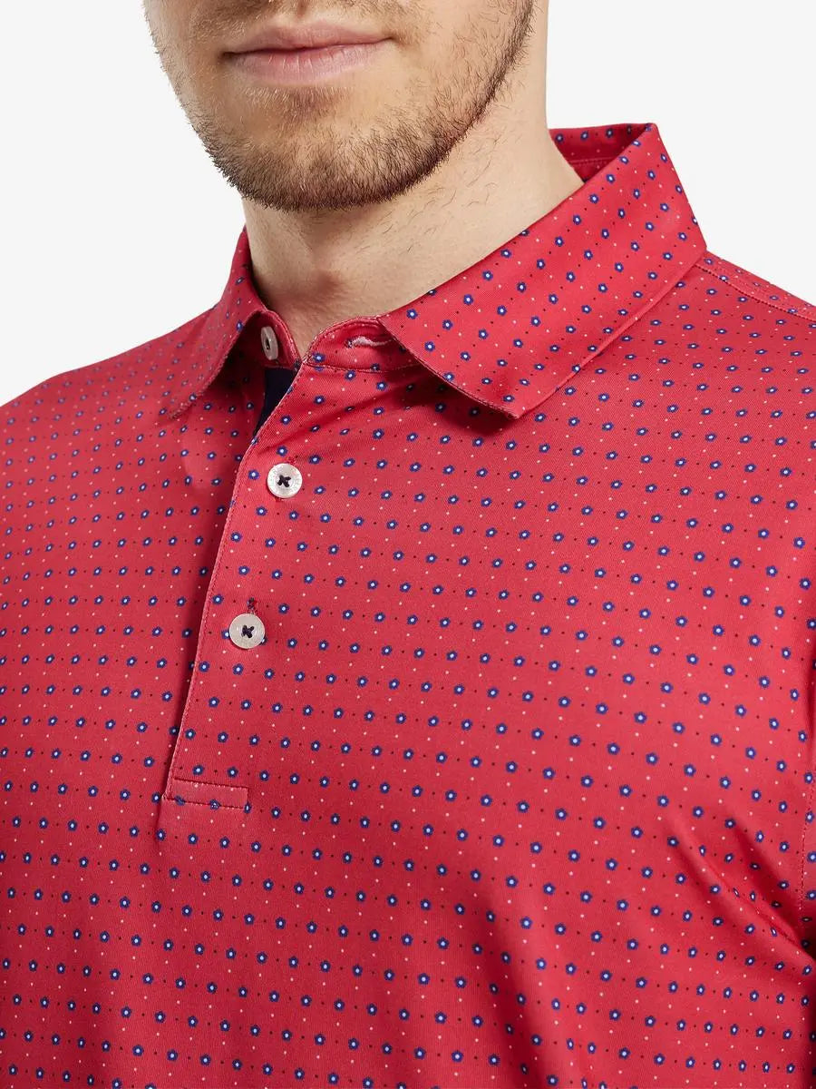 Performance Jersey Print Polo