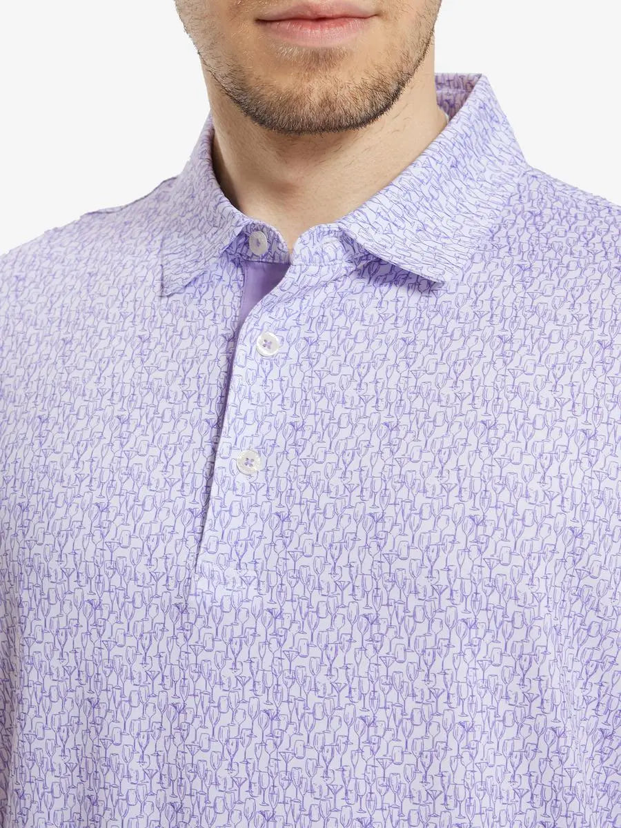 Performance Jersey Print Polo