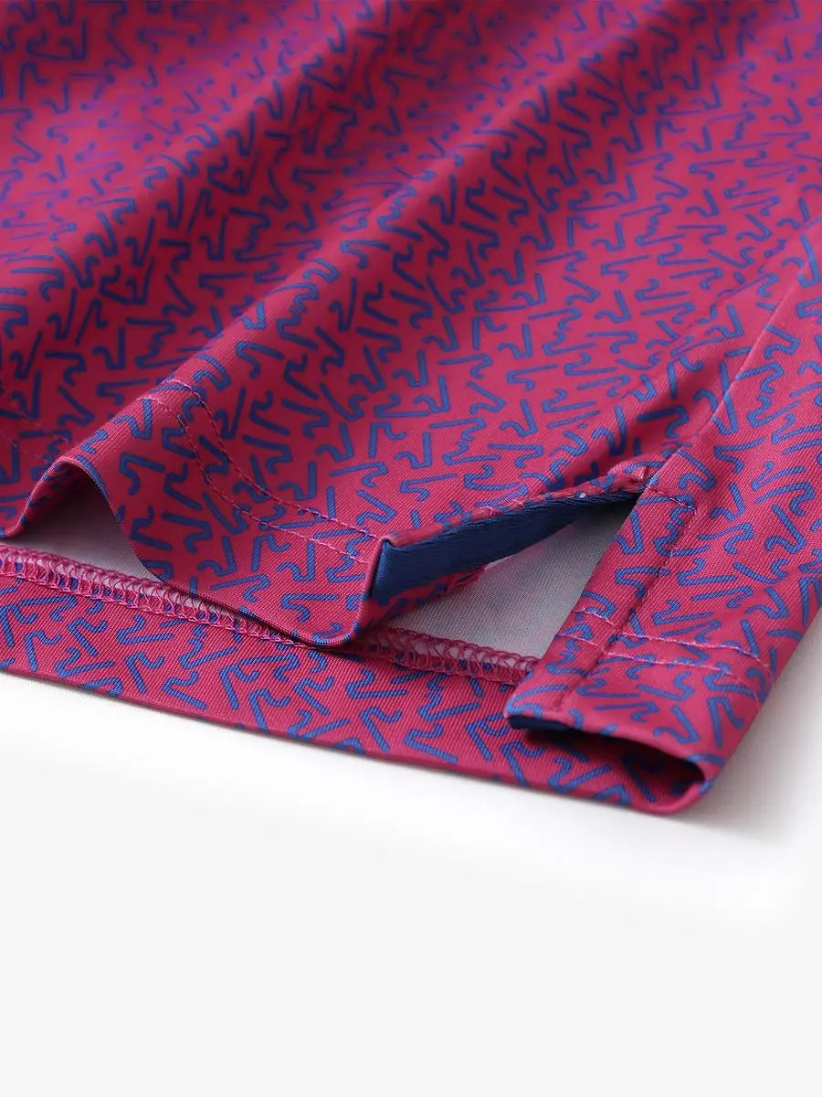 Performance Jersey Print Polo