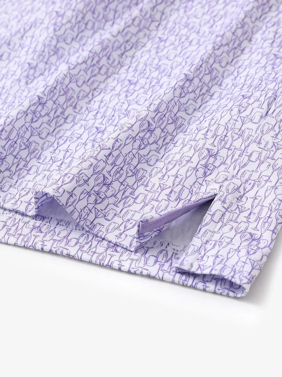 Performance Jersey Print Polo
