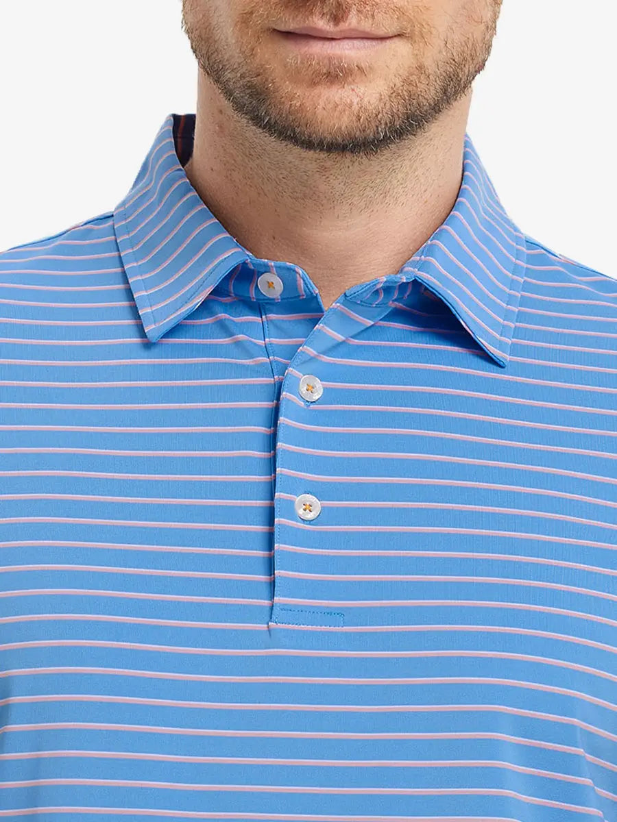 Popular Yarn Dyed Stripe Polo