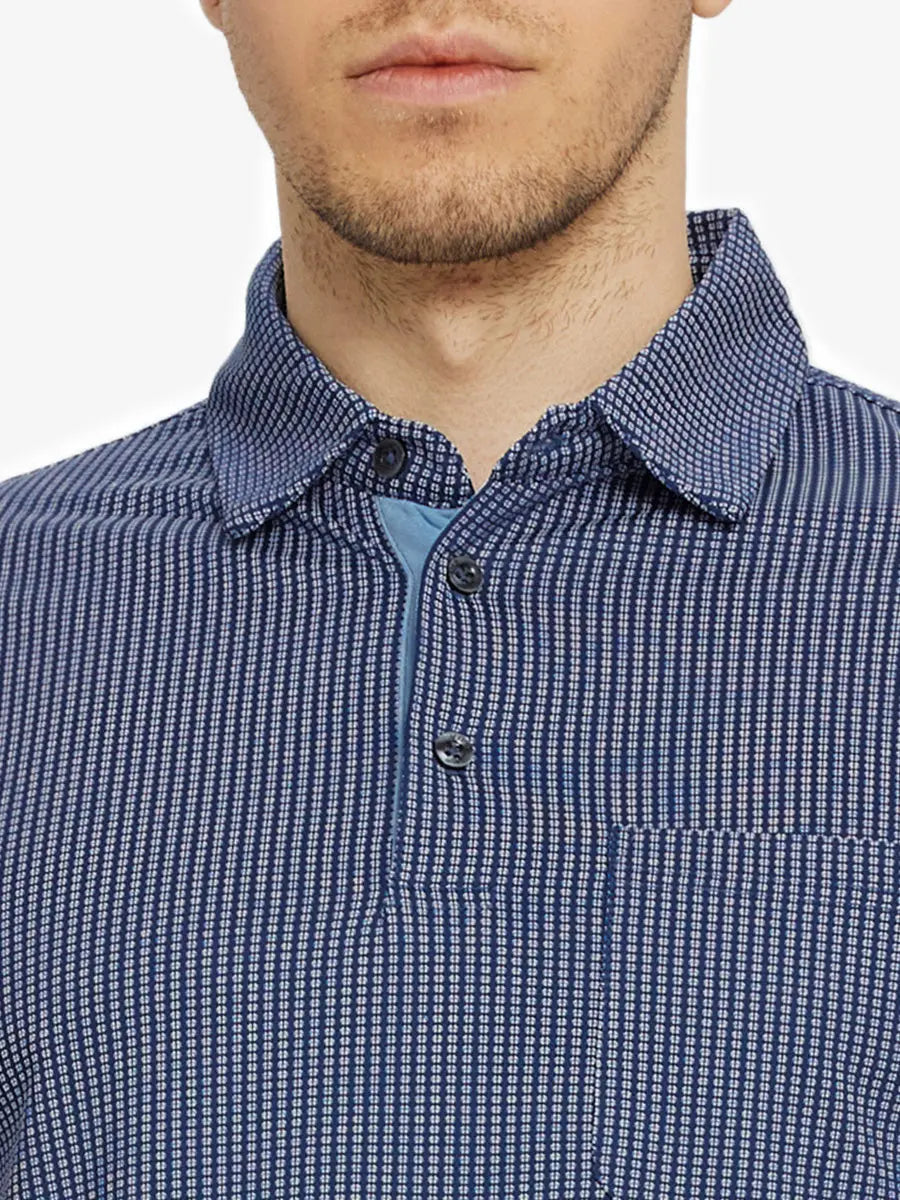 Elegant Performance Jacquard Polo