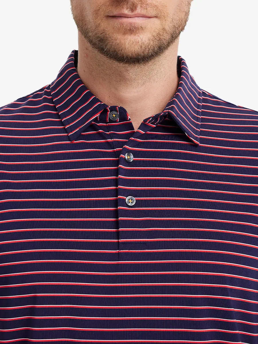 Popular Yarn Dyed Stripe Polo