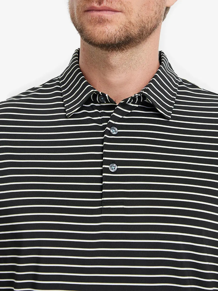 Popular Yarn Dyed Stripe Polo