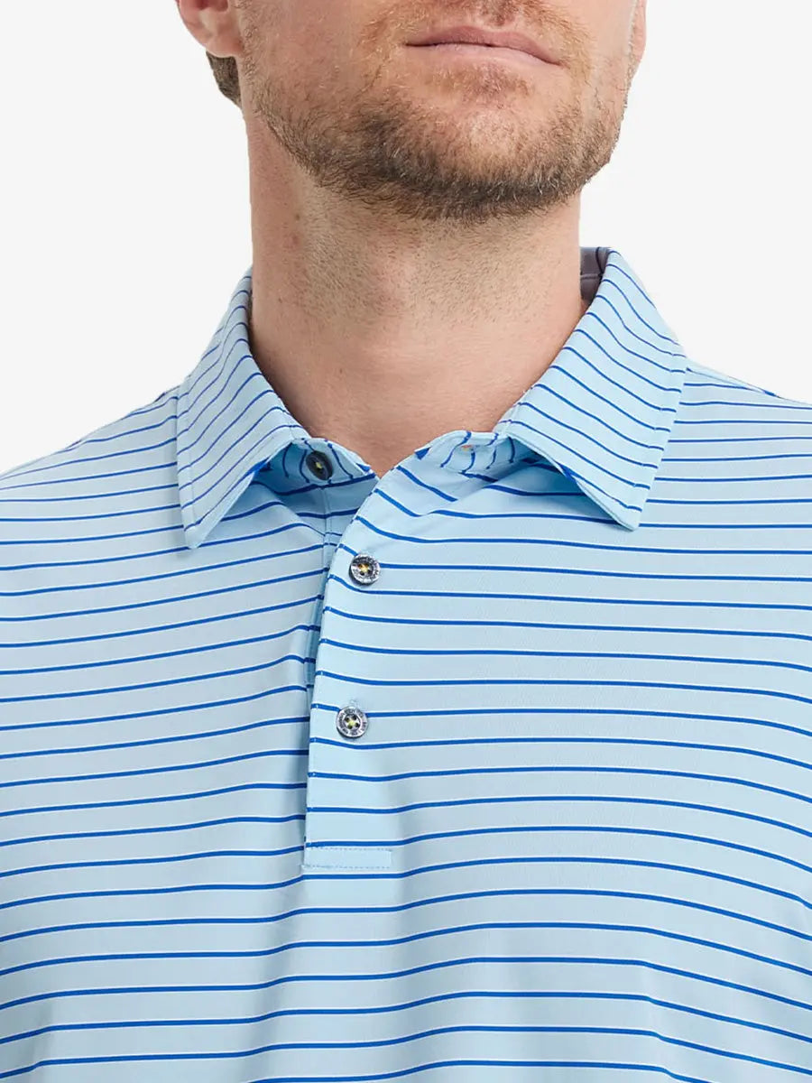 Popular Yarn Dyed Stripe Polo