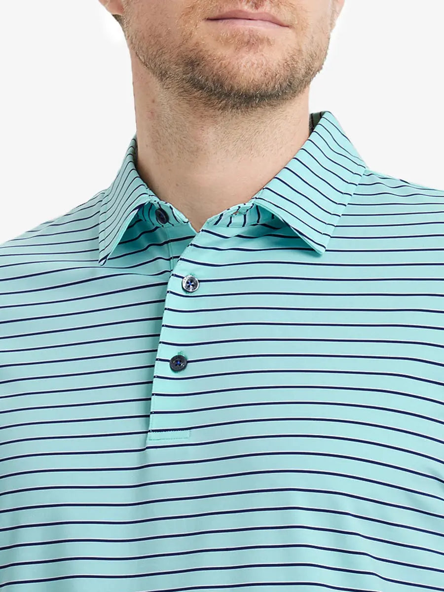 Popular Yarn Dyed Stripe Polo