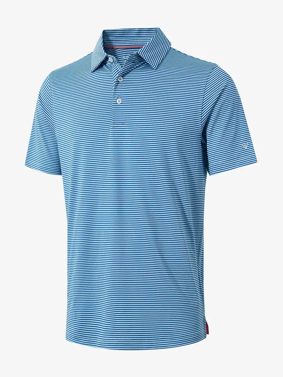 Cooling Stripe Golf Shirts