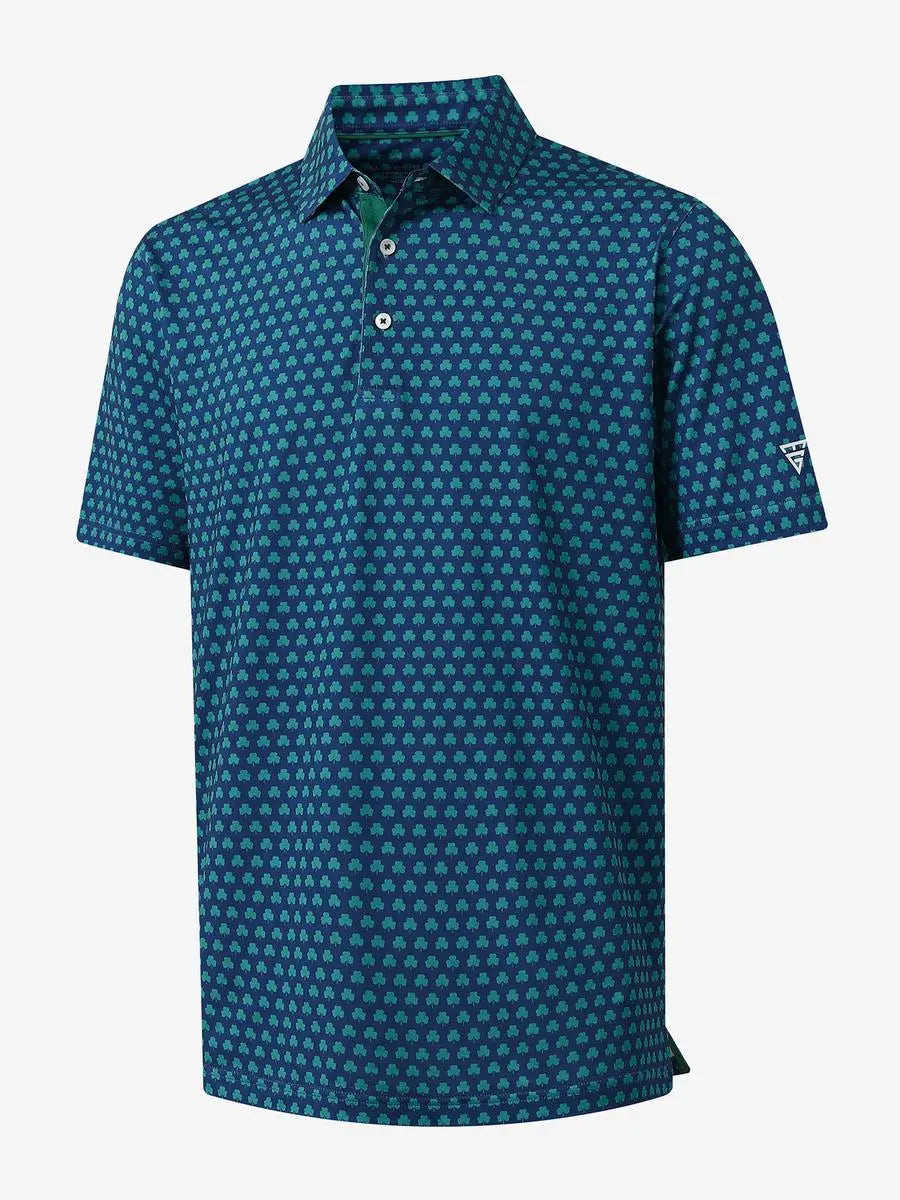 Performance Jersey Print Polo