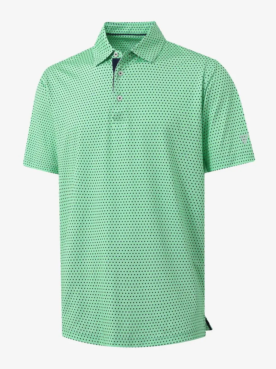 Performance Jersey Print Polo