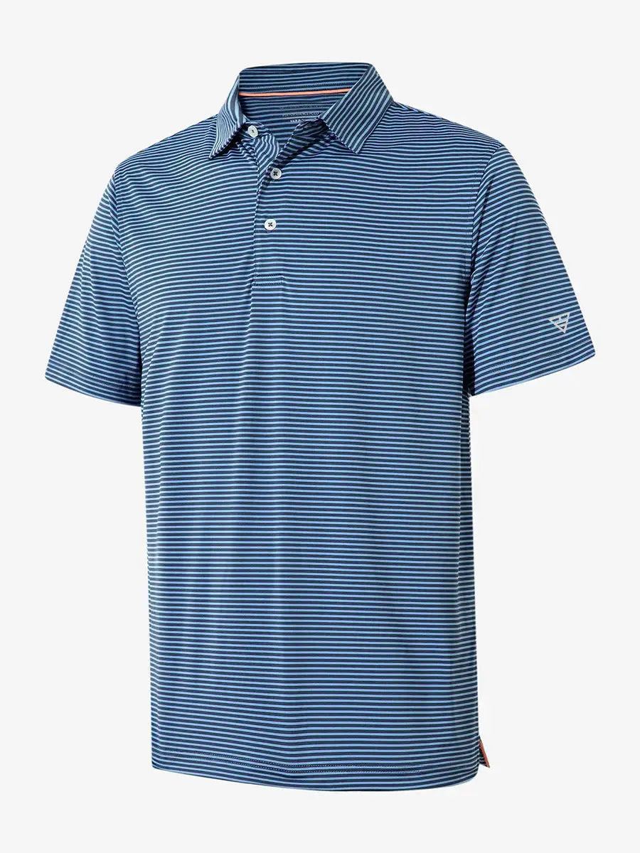 Cooling Stripe Golf Shirts