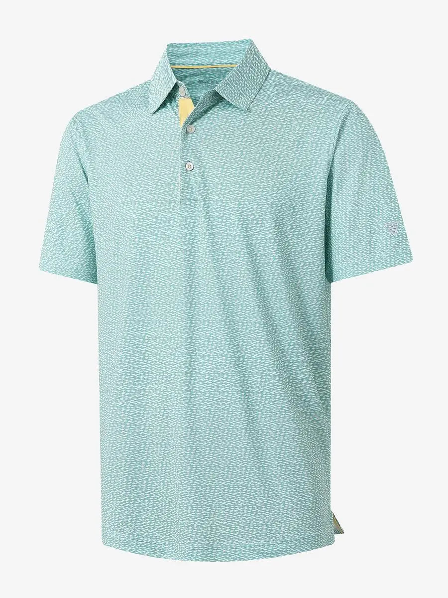Performance Jersey Print Polo