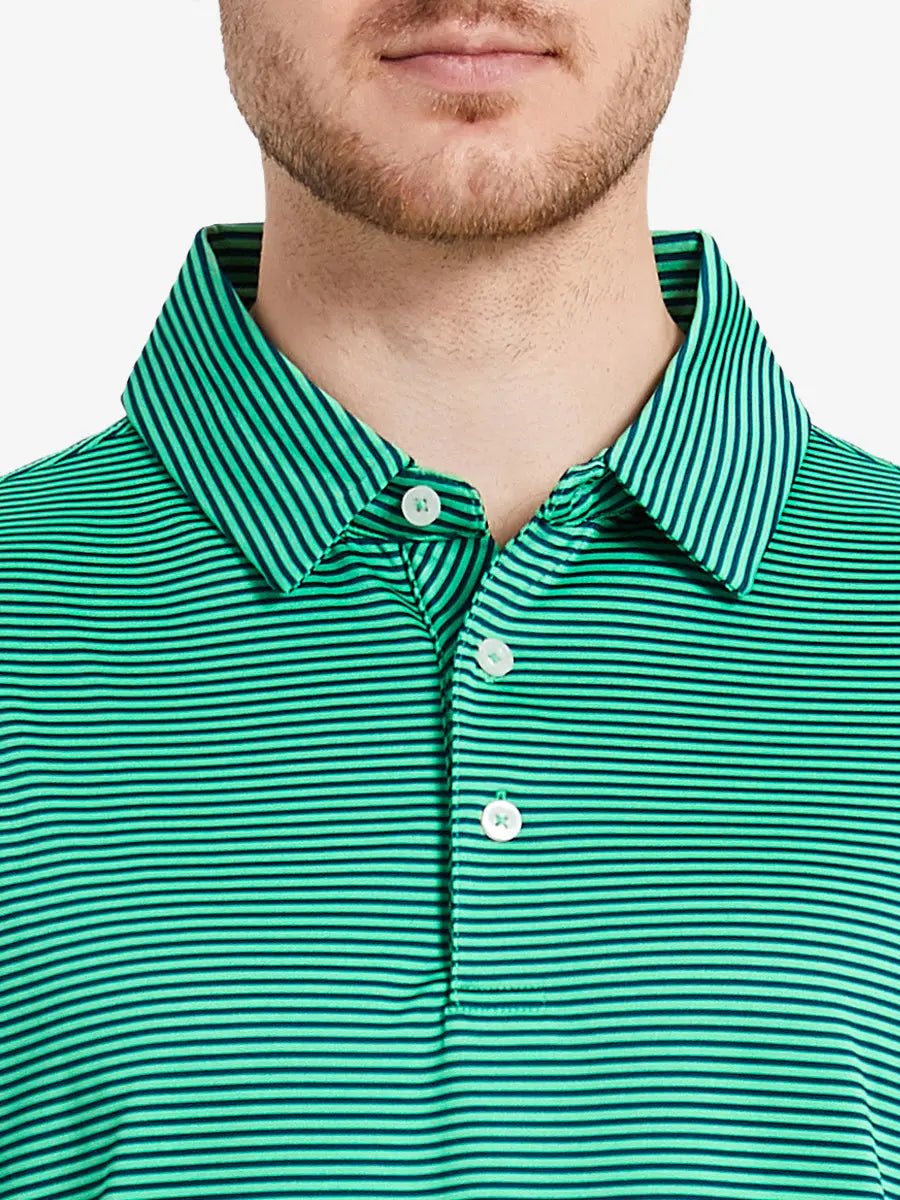 Cooling Stripe Golf Shirts