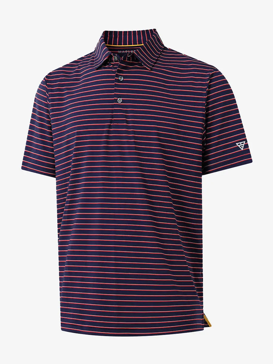 Popular Yarn Dyed Stripe Polo