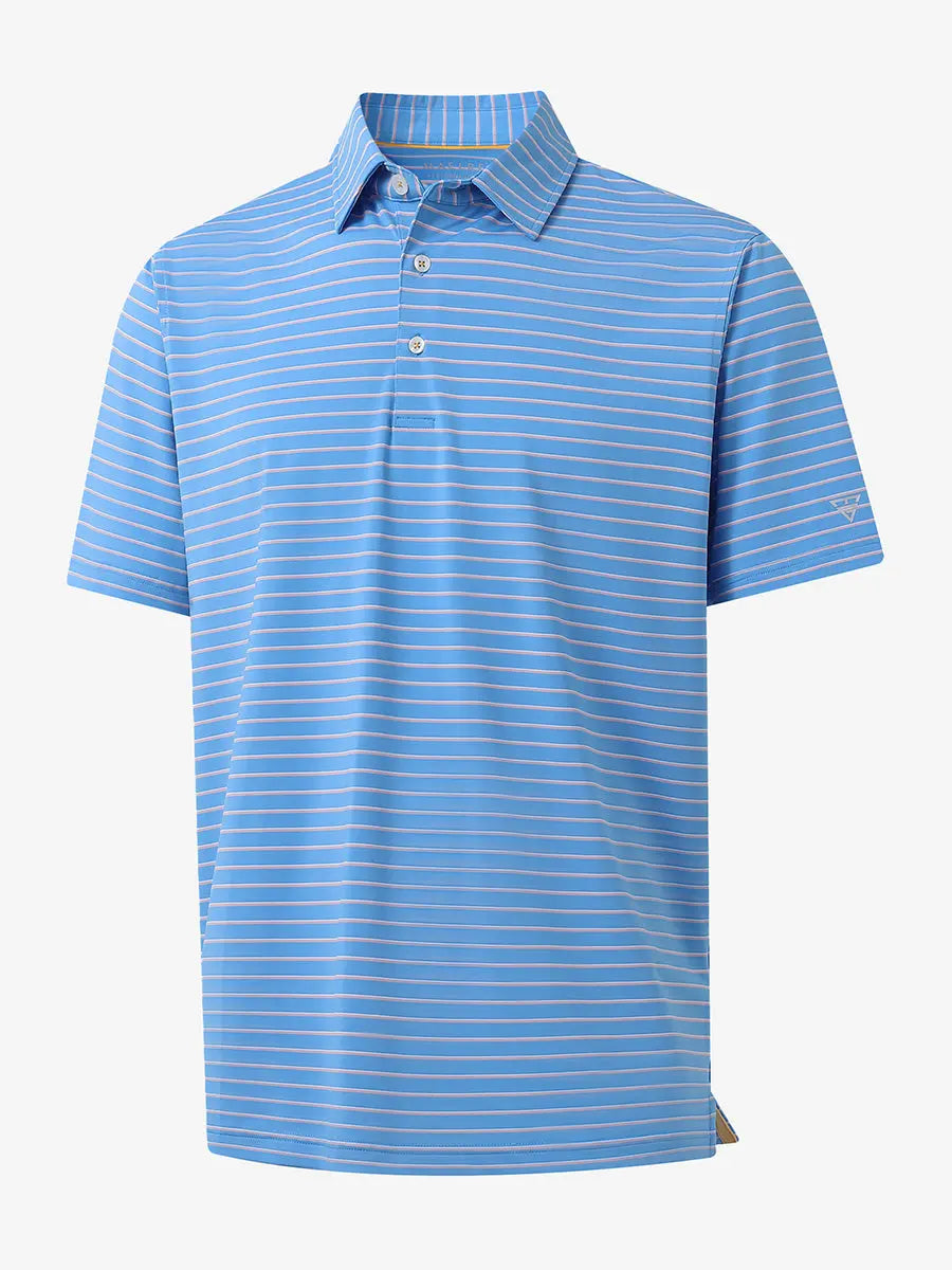 Popular Yarn Dyed Stripe Polo
