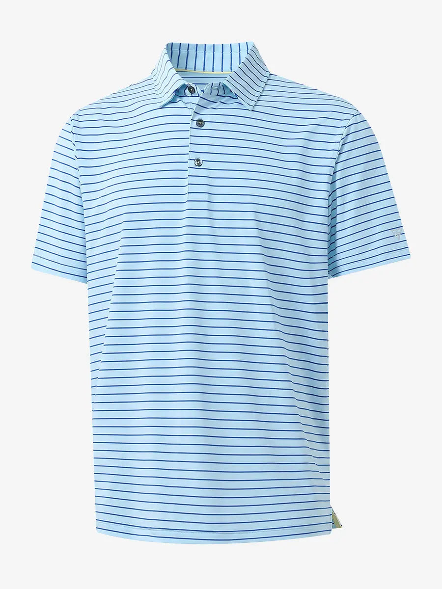 Popular Yarn Dyed Stripe Polo