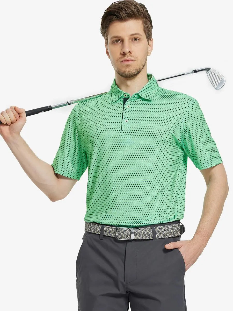 Performance Jersey Print Polo