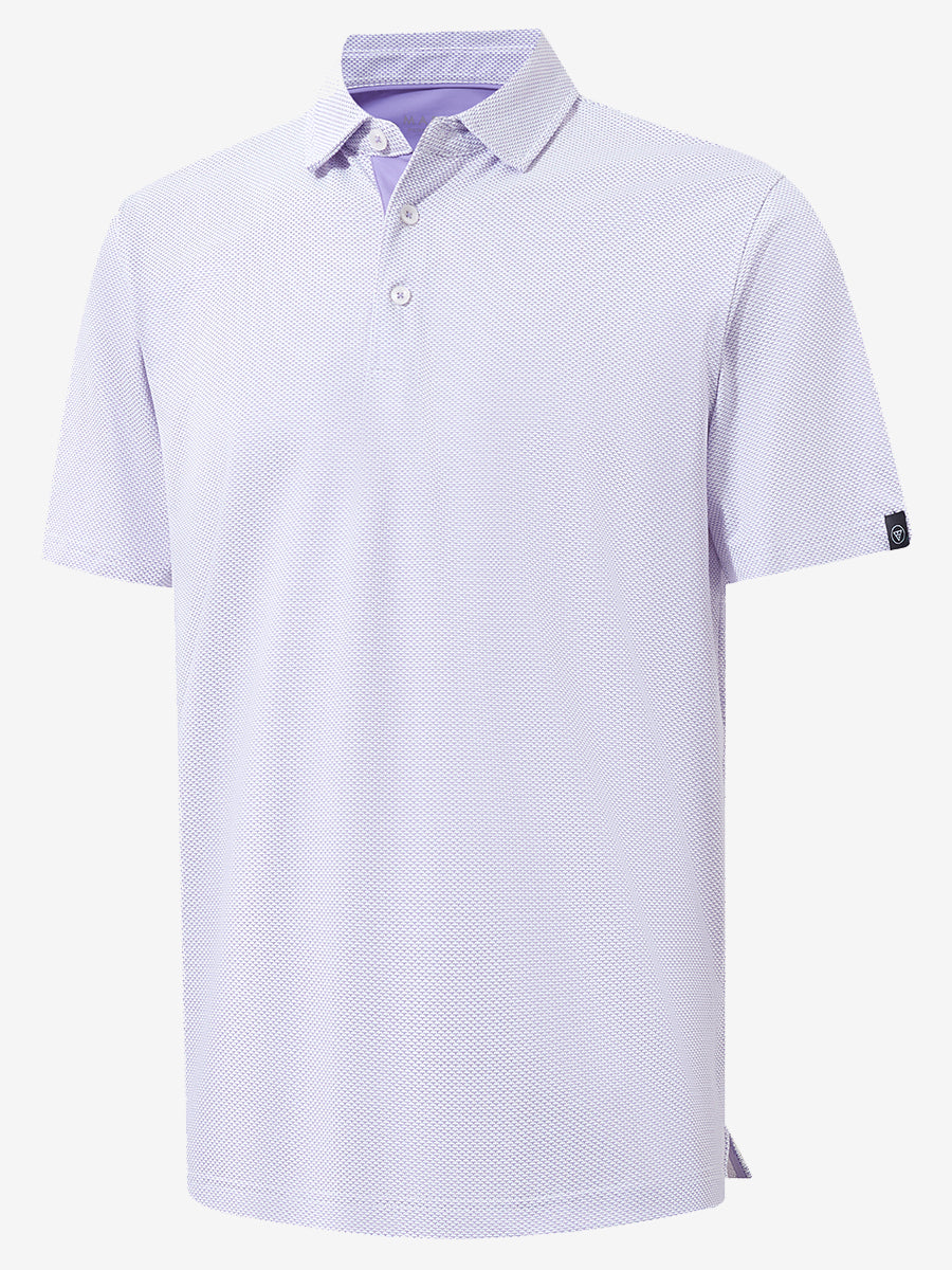 Feather Weight Jacquard Polo Shirts