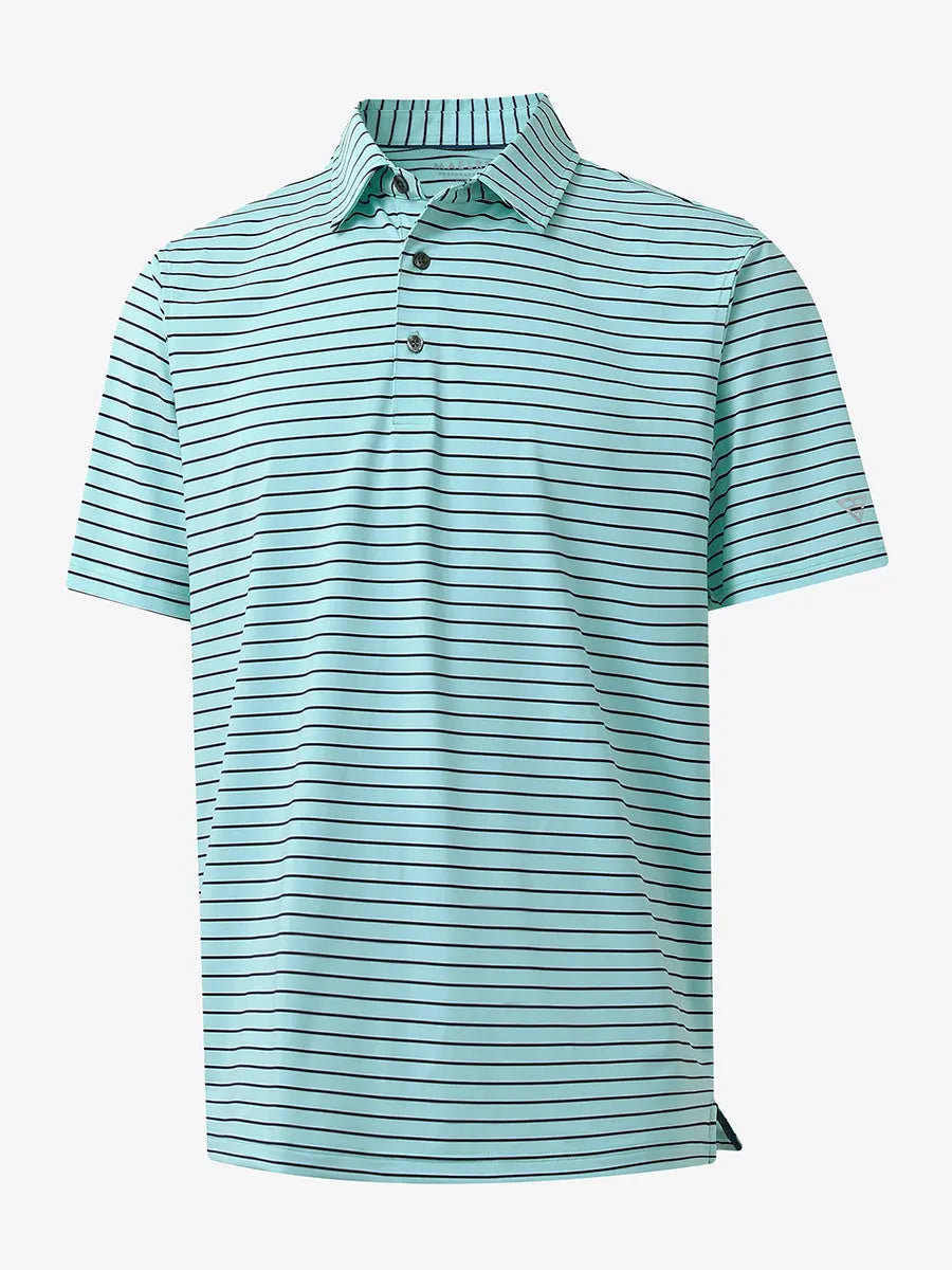 Popular Yarn Dyed Stripe Polo