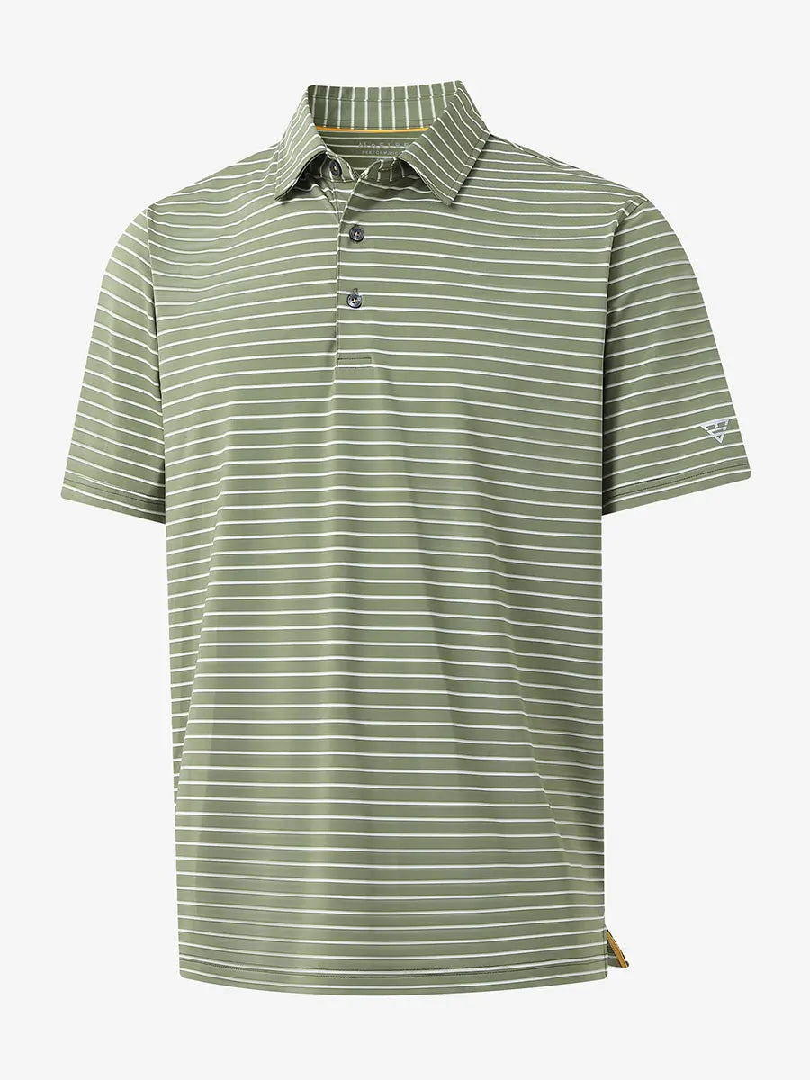 Popular Yarn Dyed Stripe Polo