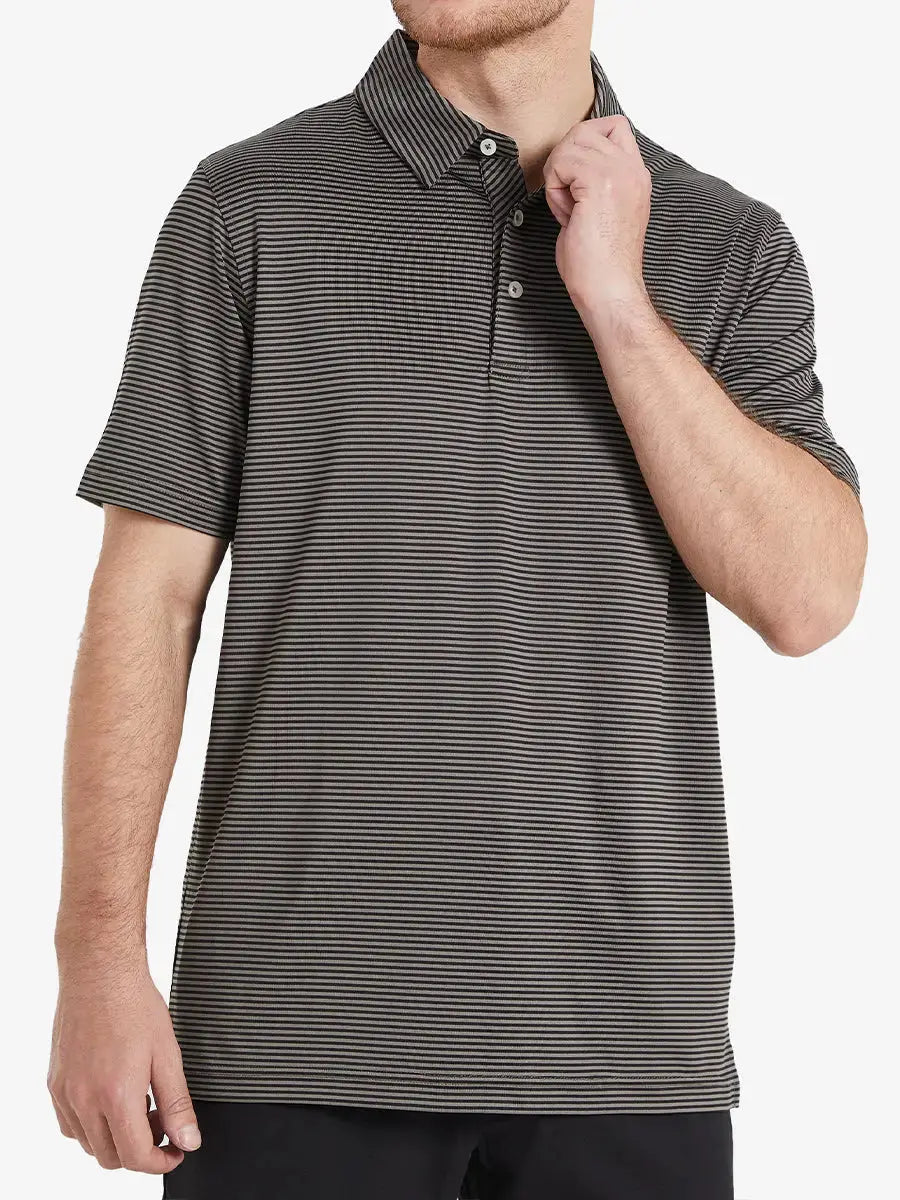 Cooling Stripe Golf Shirts