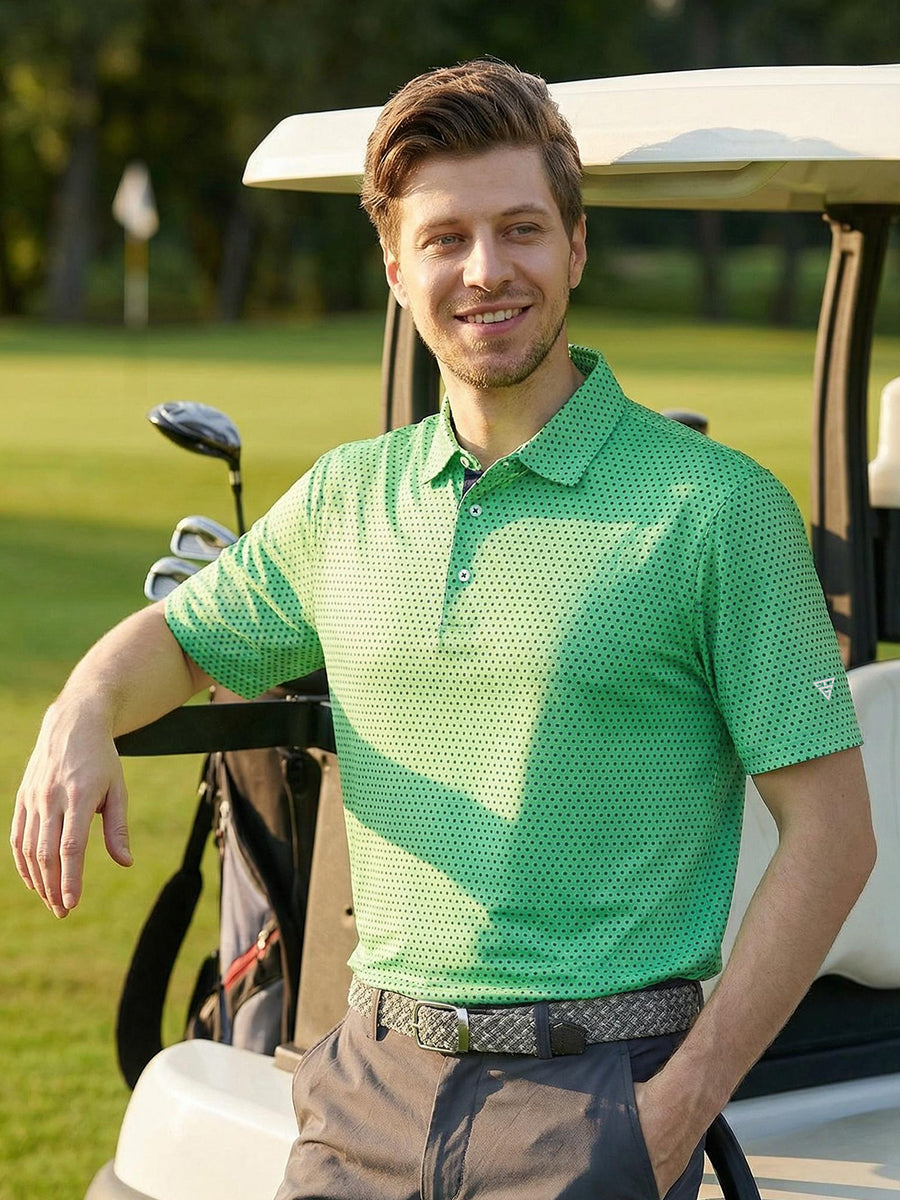 Performance Jersey Print Polo