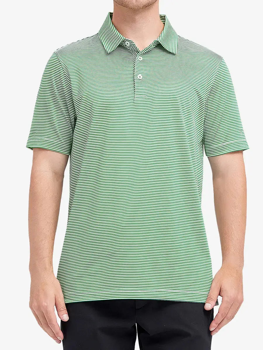 Cooling Stripe Golf Shirts