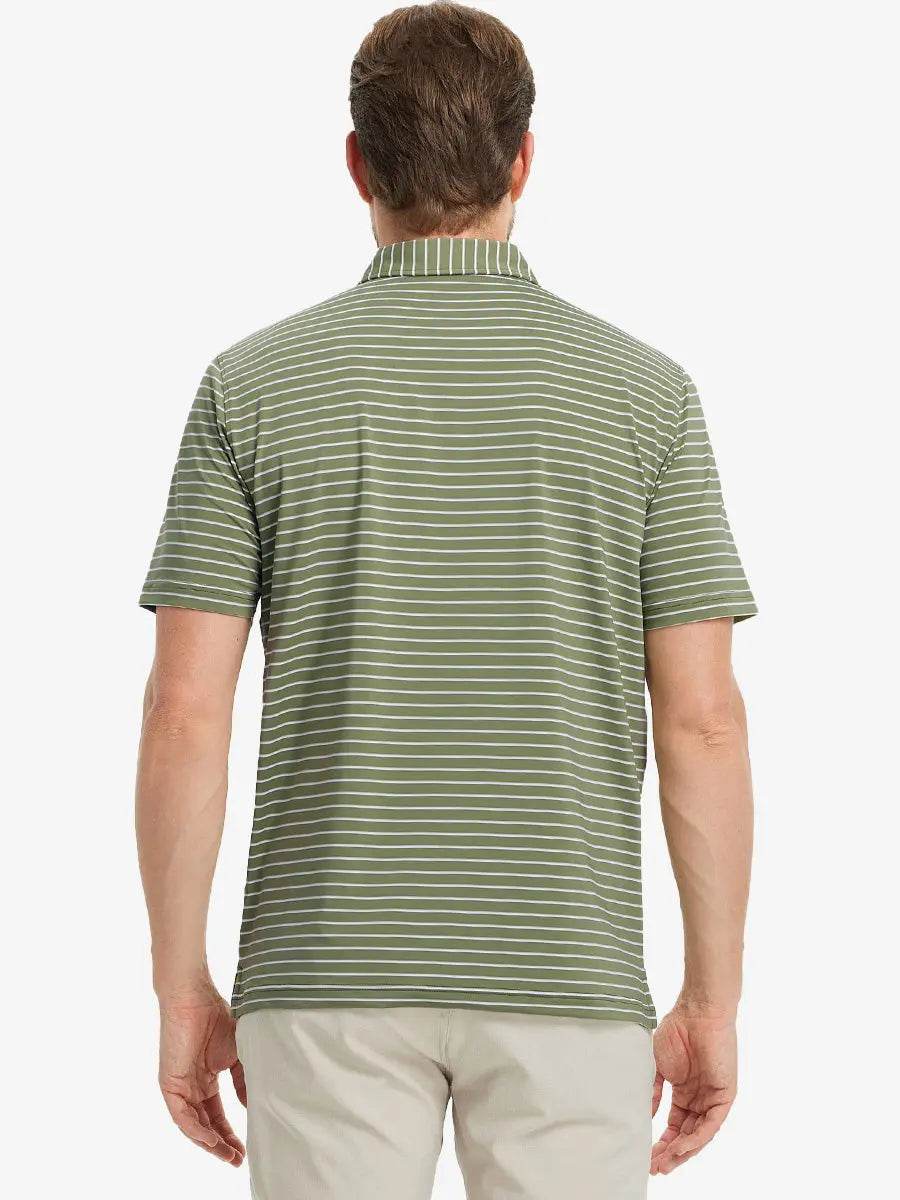 Popular Yarn Dyed Stripe Polo