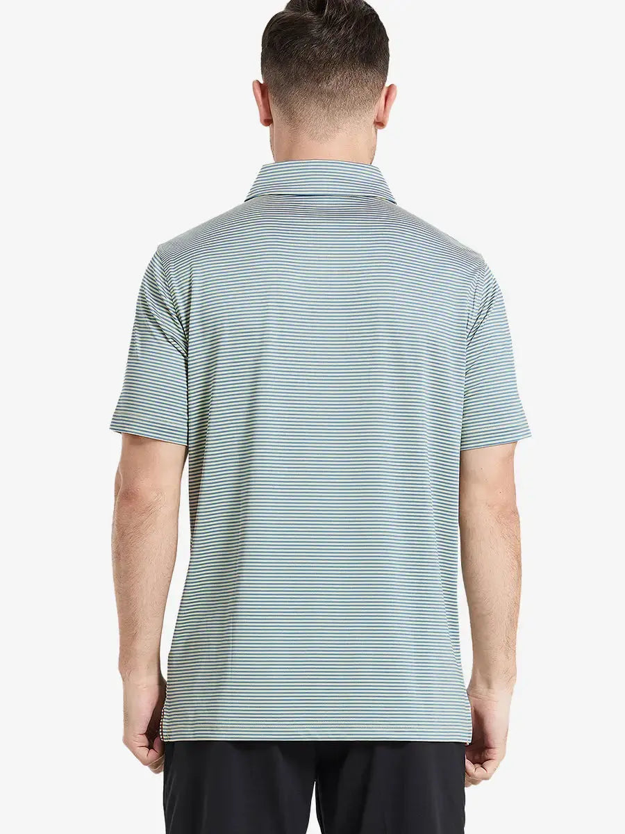 Cooling Stripe Golf Shirts