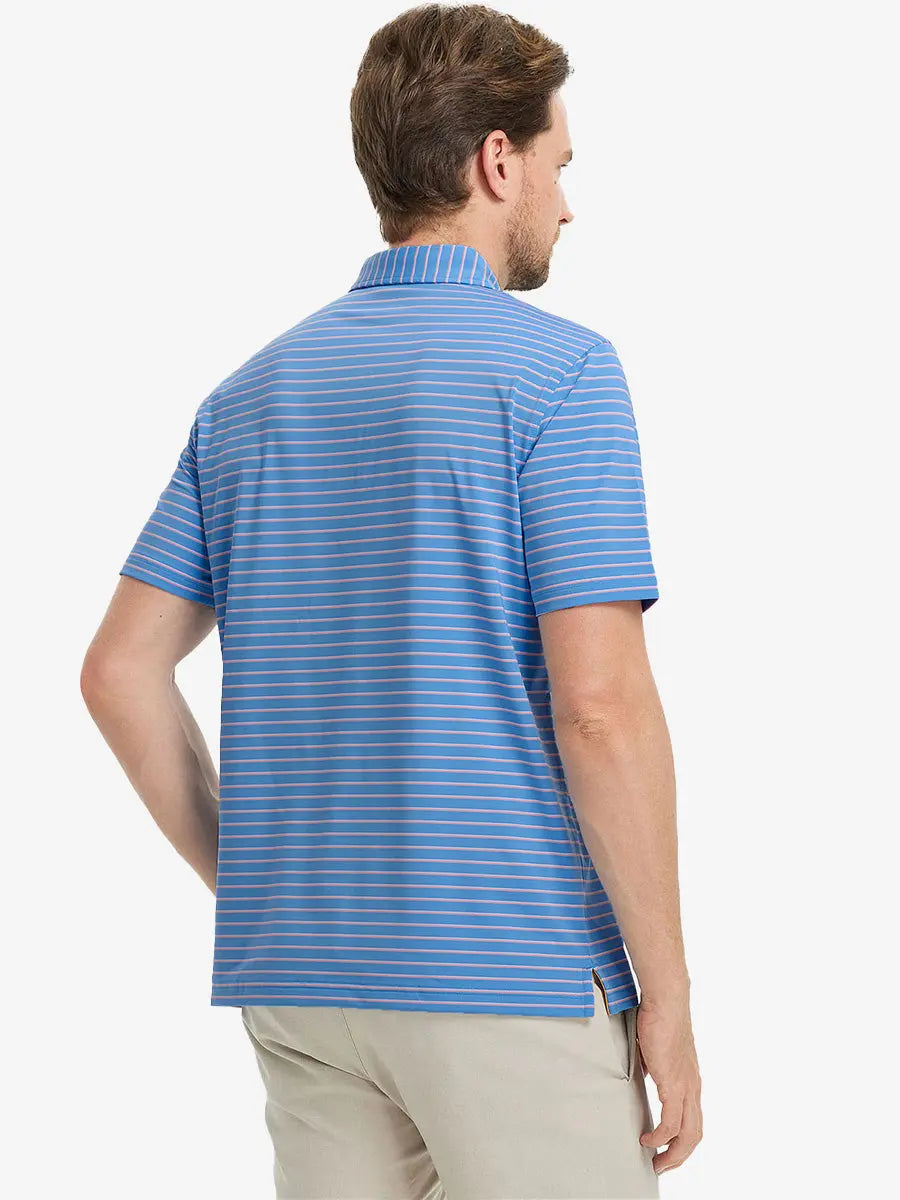 Popular Yarn Dyed Stripe Polo