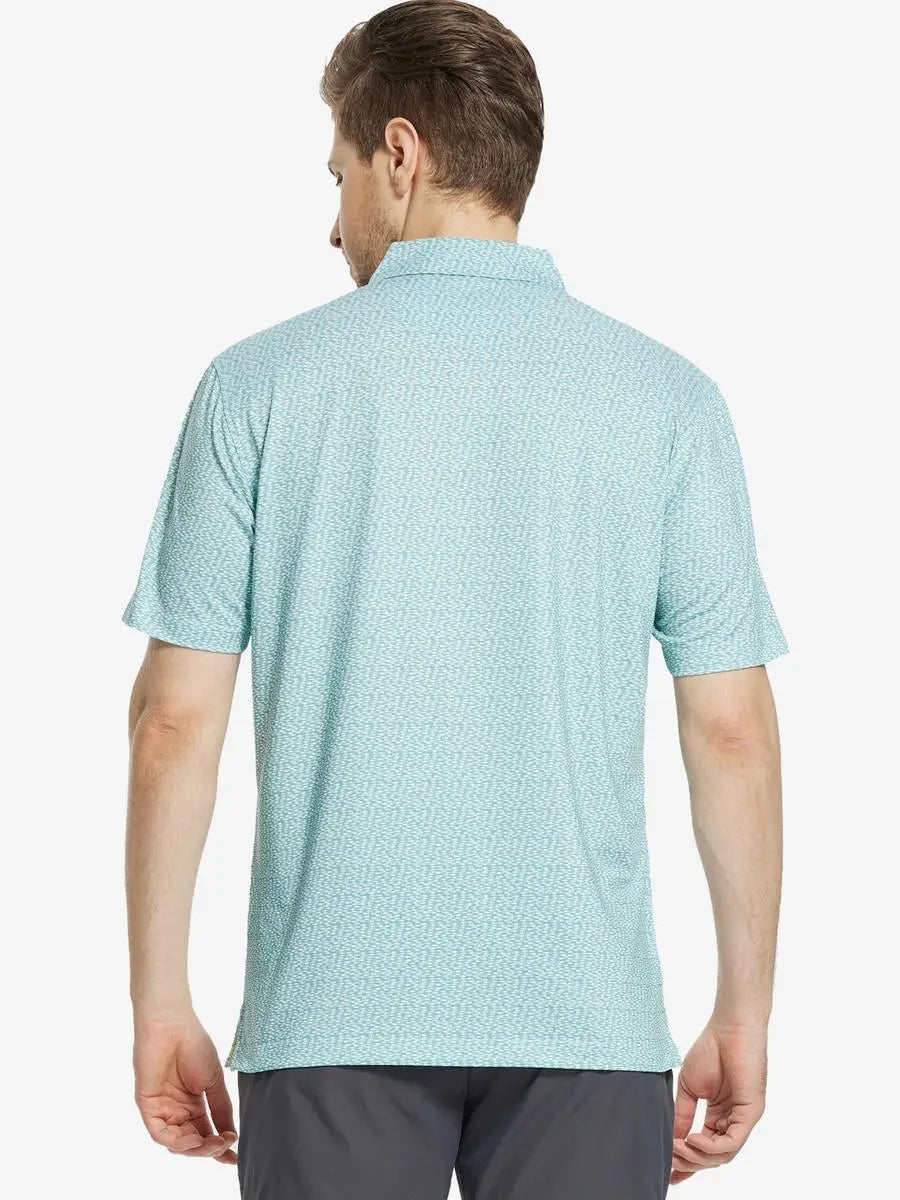 Performance Jersey Print Polo