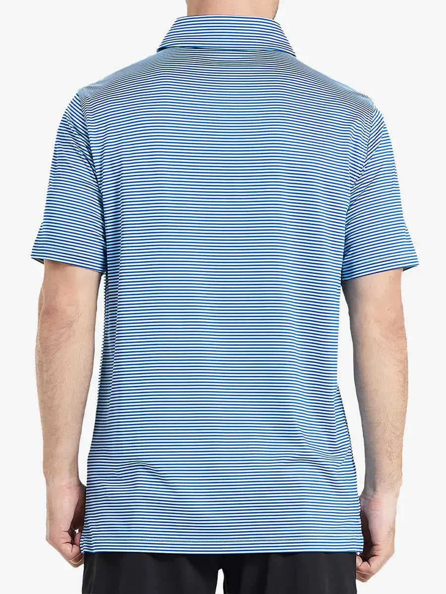 Cooling Stripe Golf Shirts