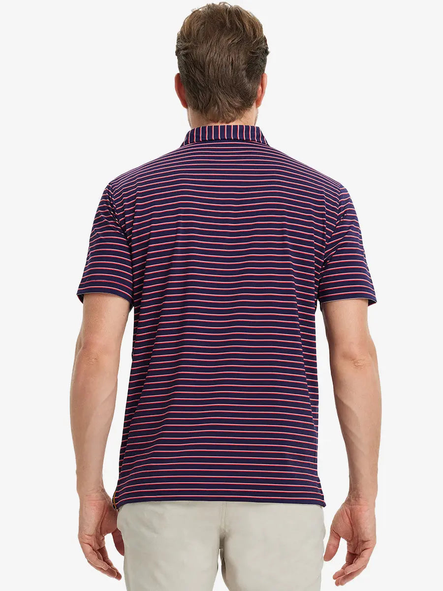 Popular Yarn Dyed Stripe Polo