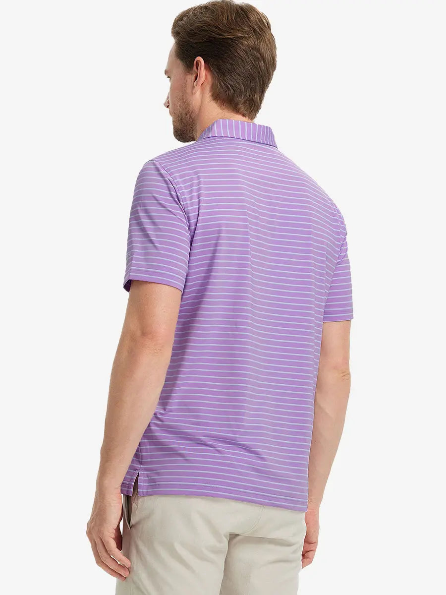 Popular Yarn Dyed Stripe Polo