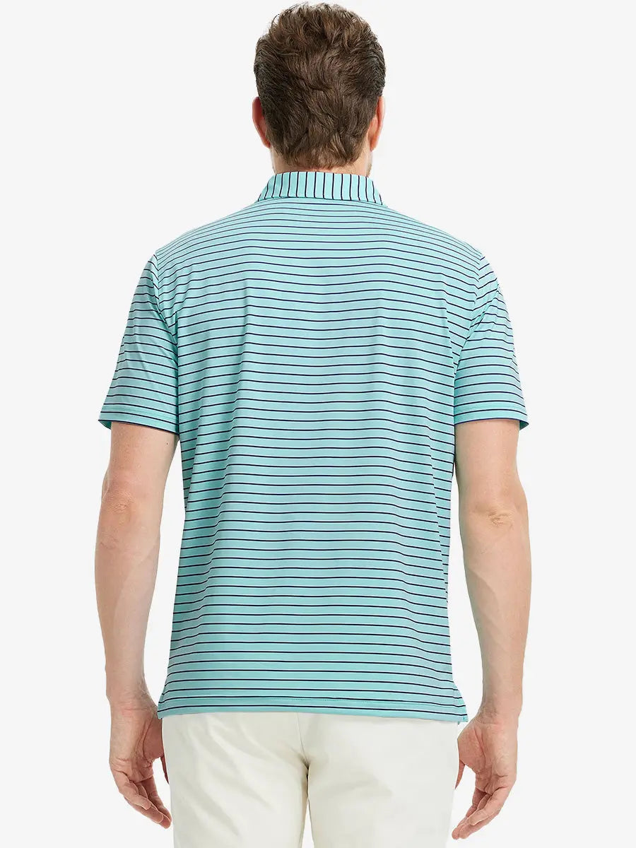 Popular Yarn Dyed Stripe Polo