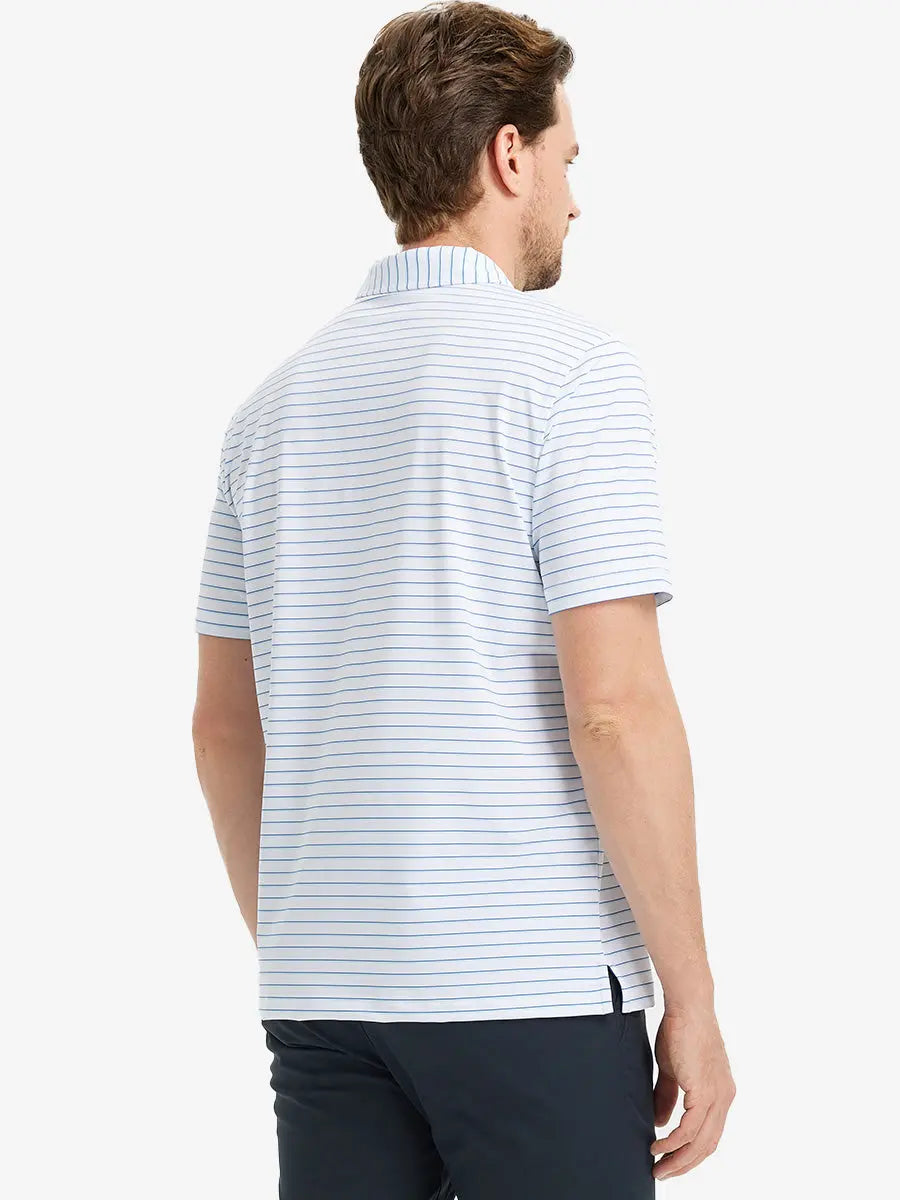 Popular Yarn Dyed Stripe Polo