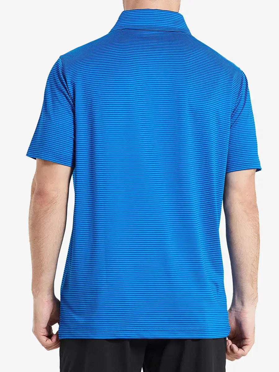 Cooling Stripe Golf Shirts