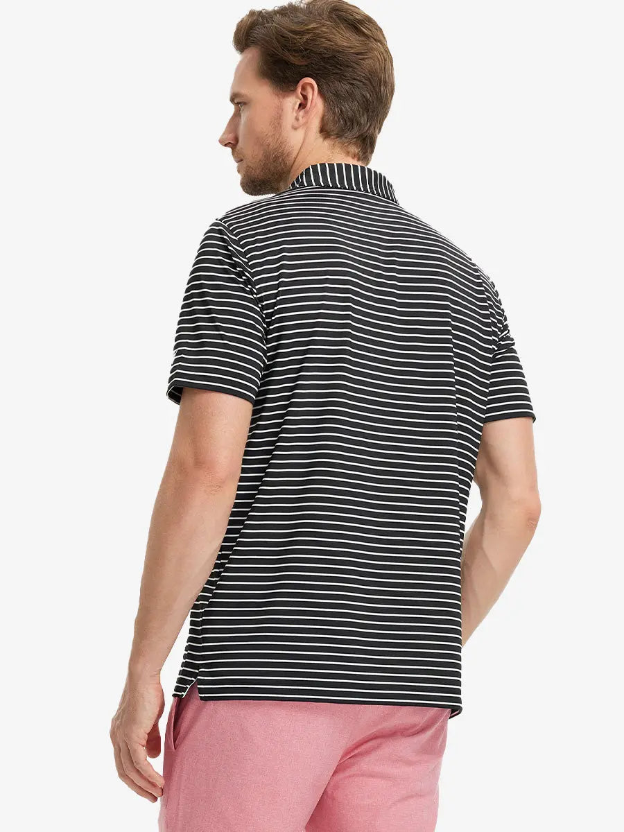 Popular Yarn Dyed Stripe Polo