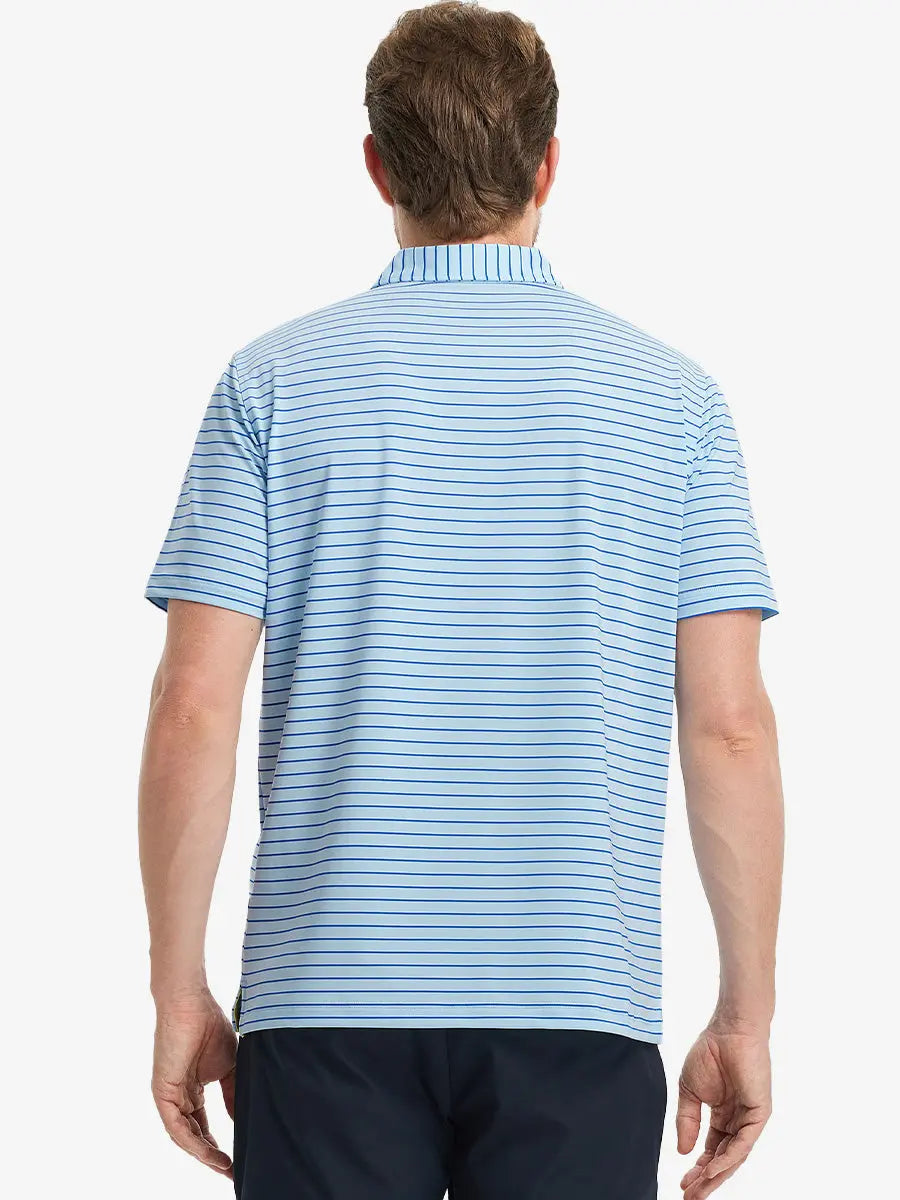 Popular Yarn Dyed Stripe Polo
