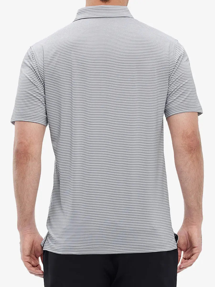Cooling Stripe Golf Shirts