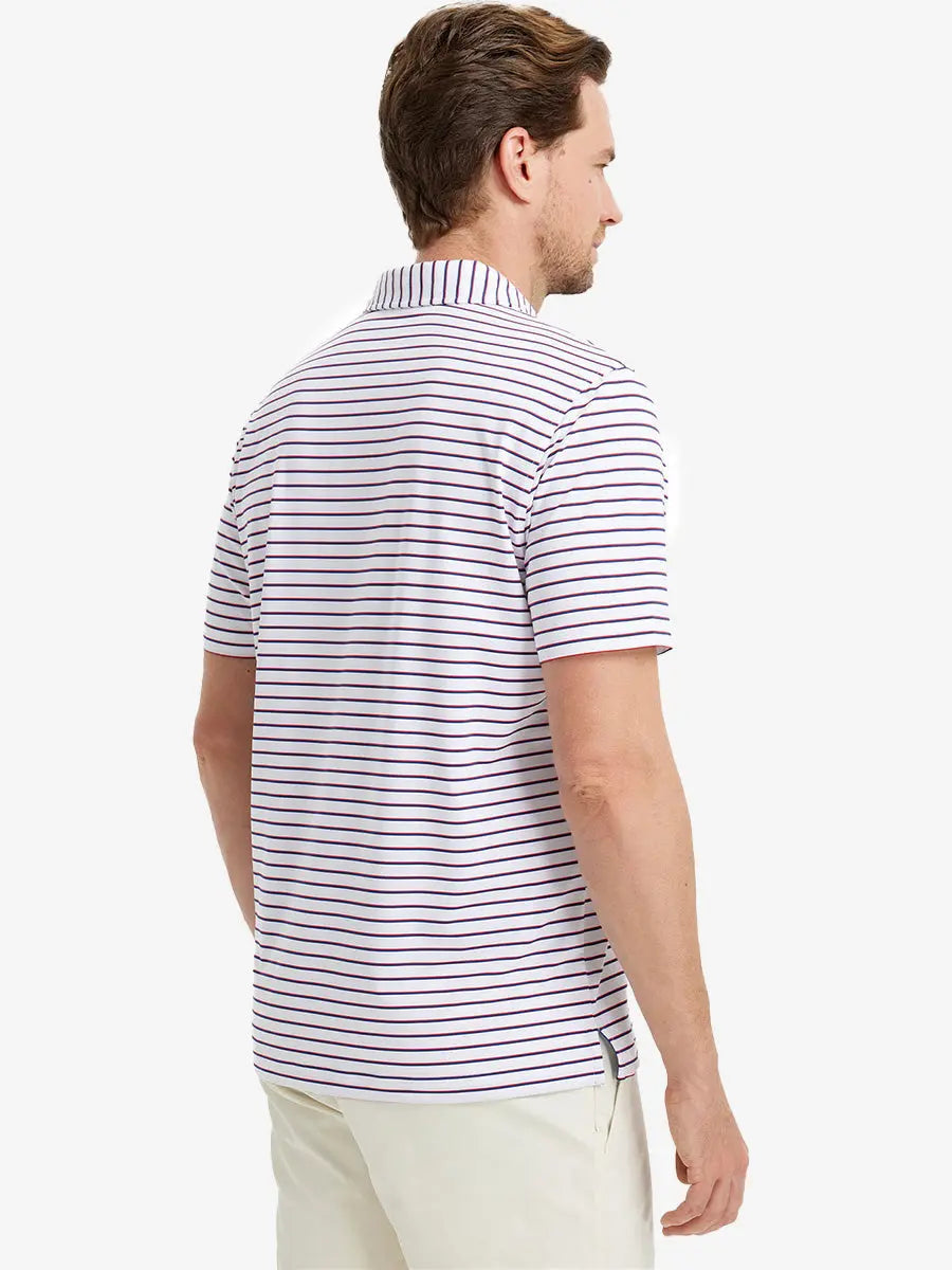 Popular Yarn Dyed Stripe Polo