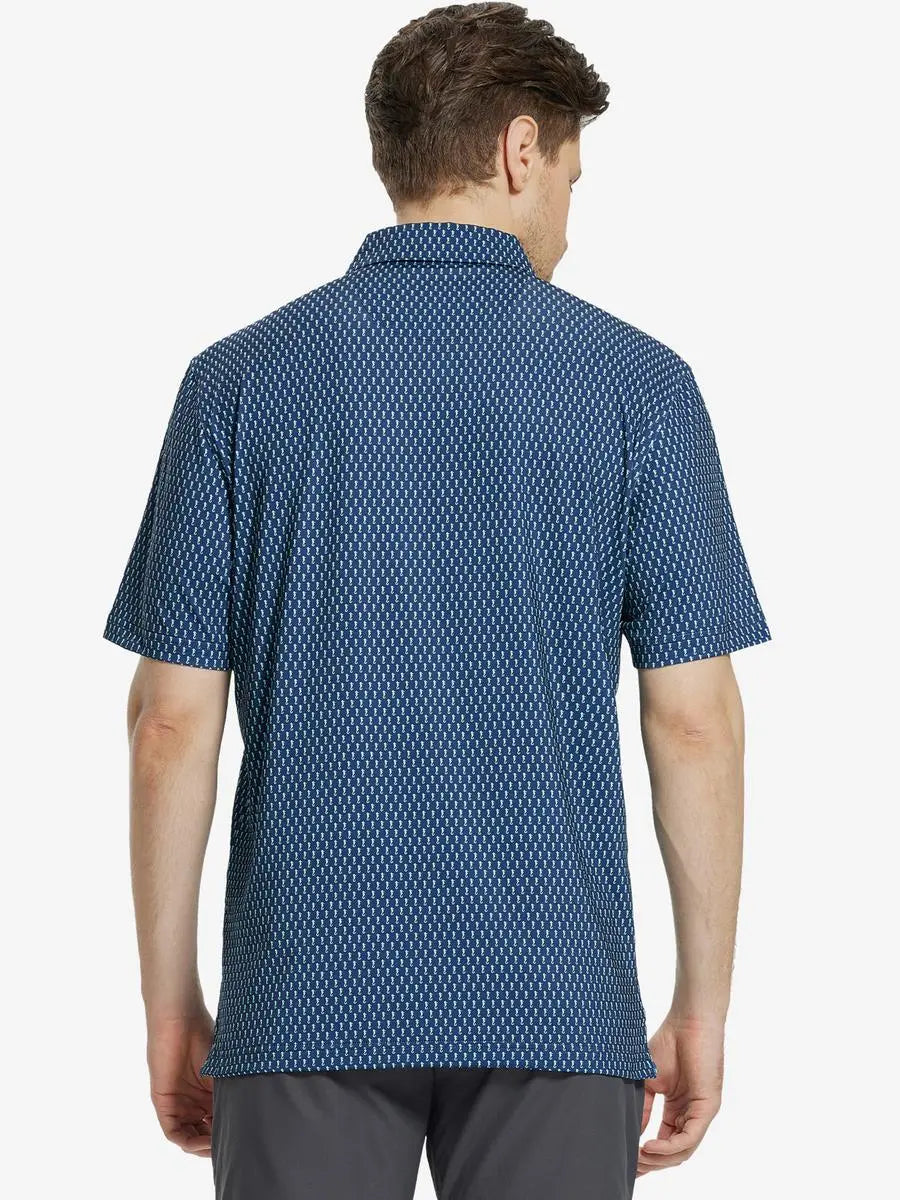 Performance Jersey Print Polo