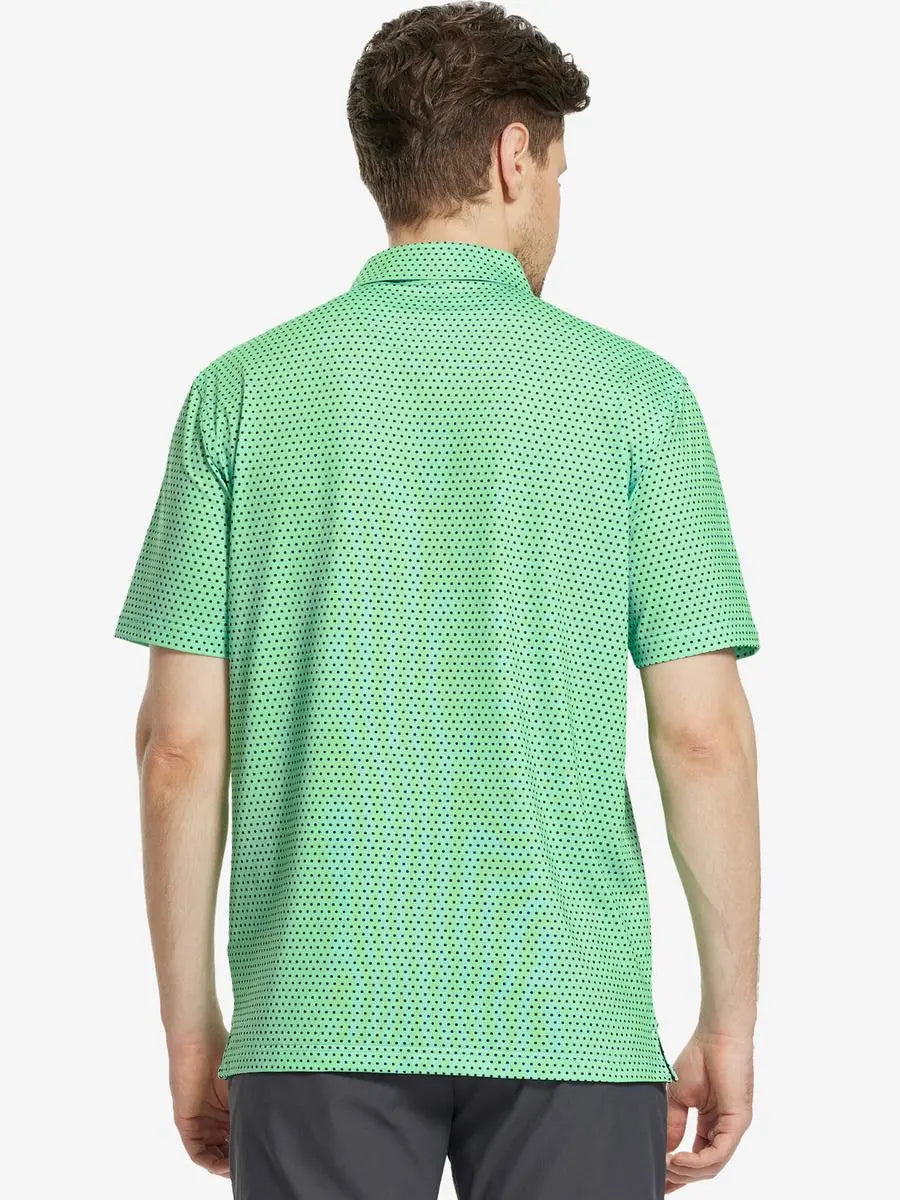 Performance Jersey Print Polo