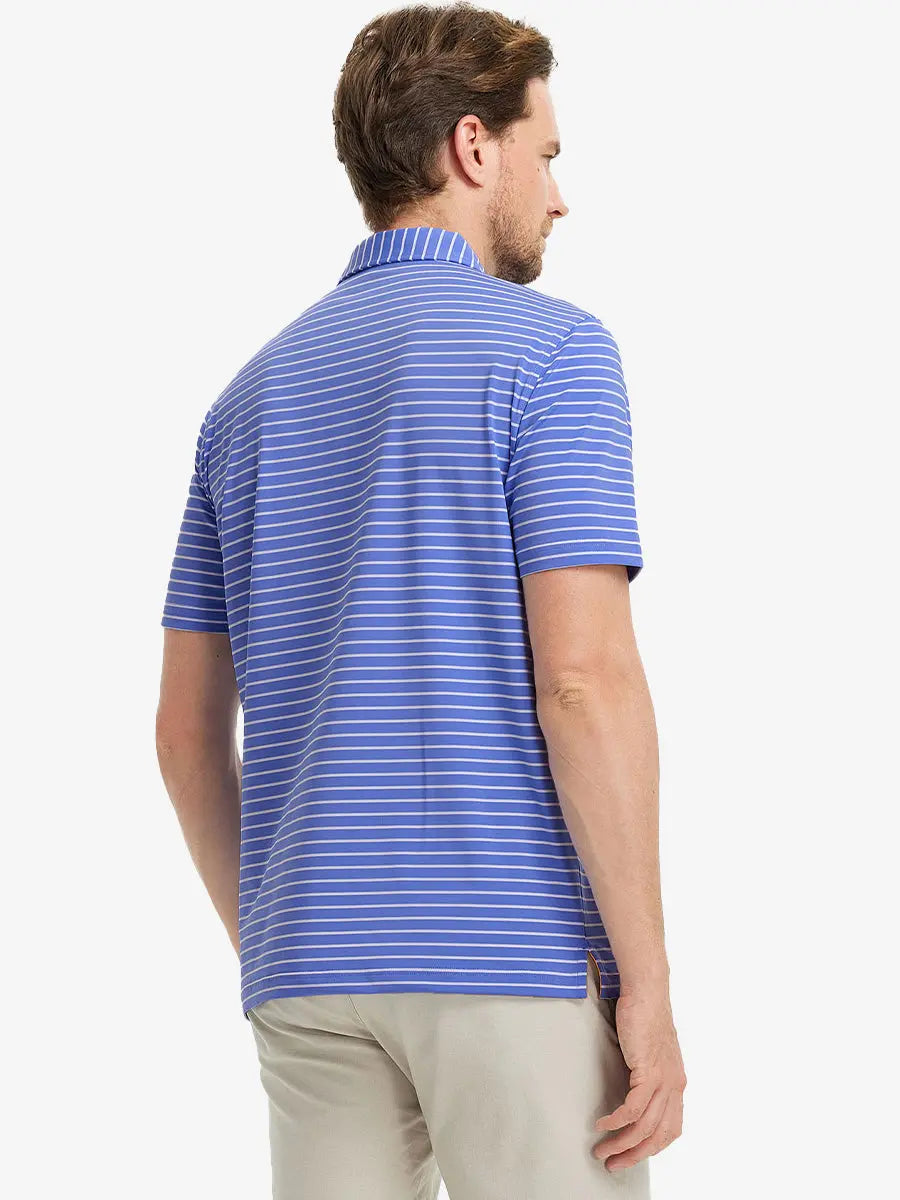 Popular Yarn Dyed Stripe Polo