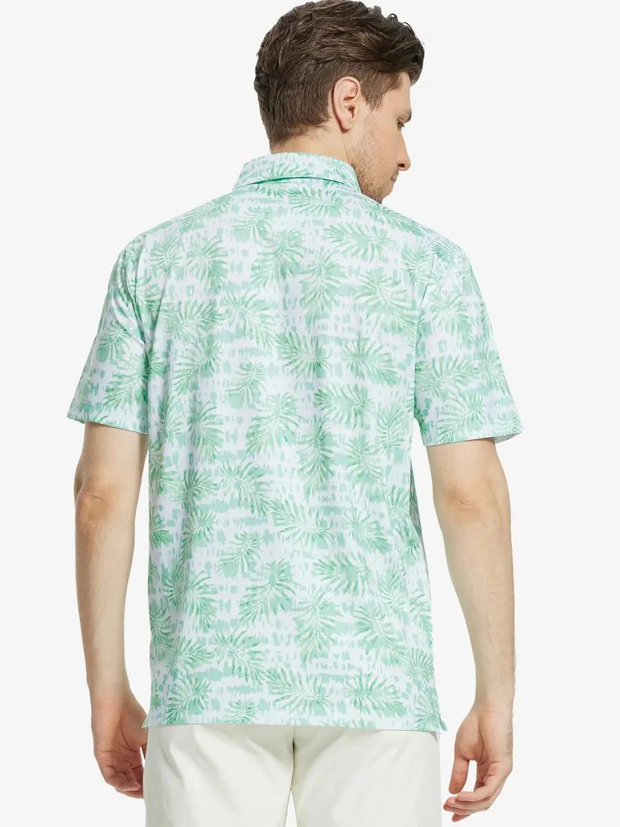 Performance Jersey Print Polo