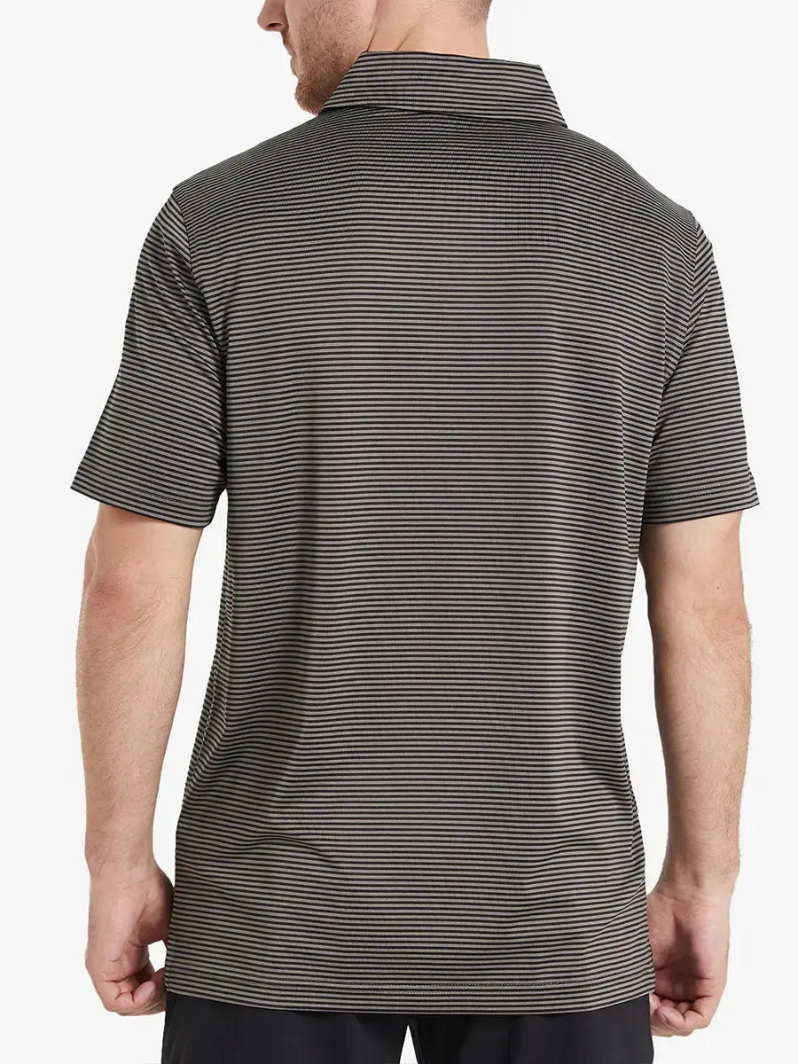 Cooling Stripe Golf Shirts