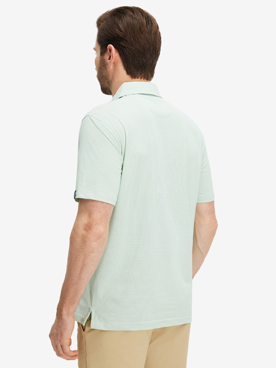 Feather Weight Jacquard Polo Shirts