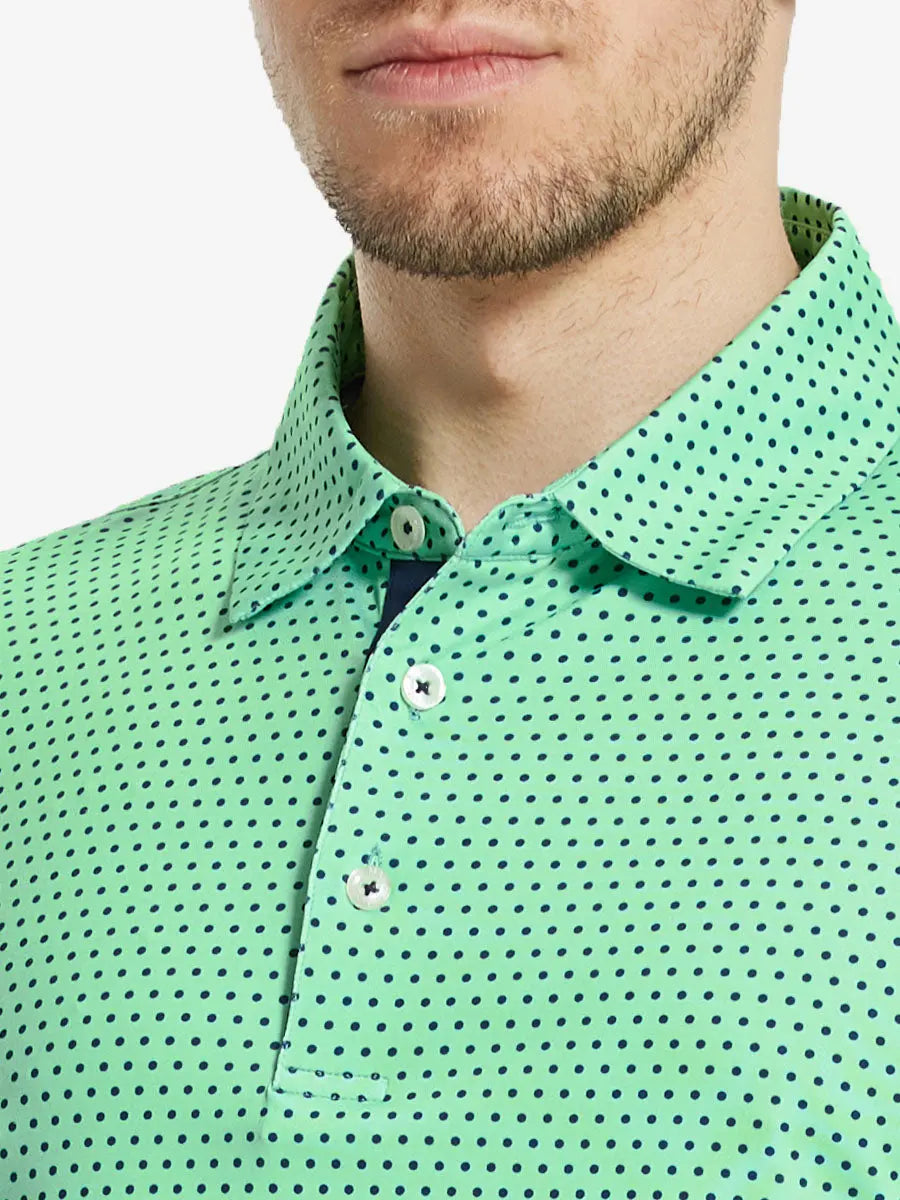 Performance Jersey Print Polo