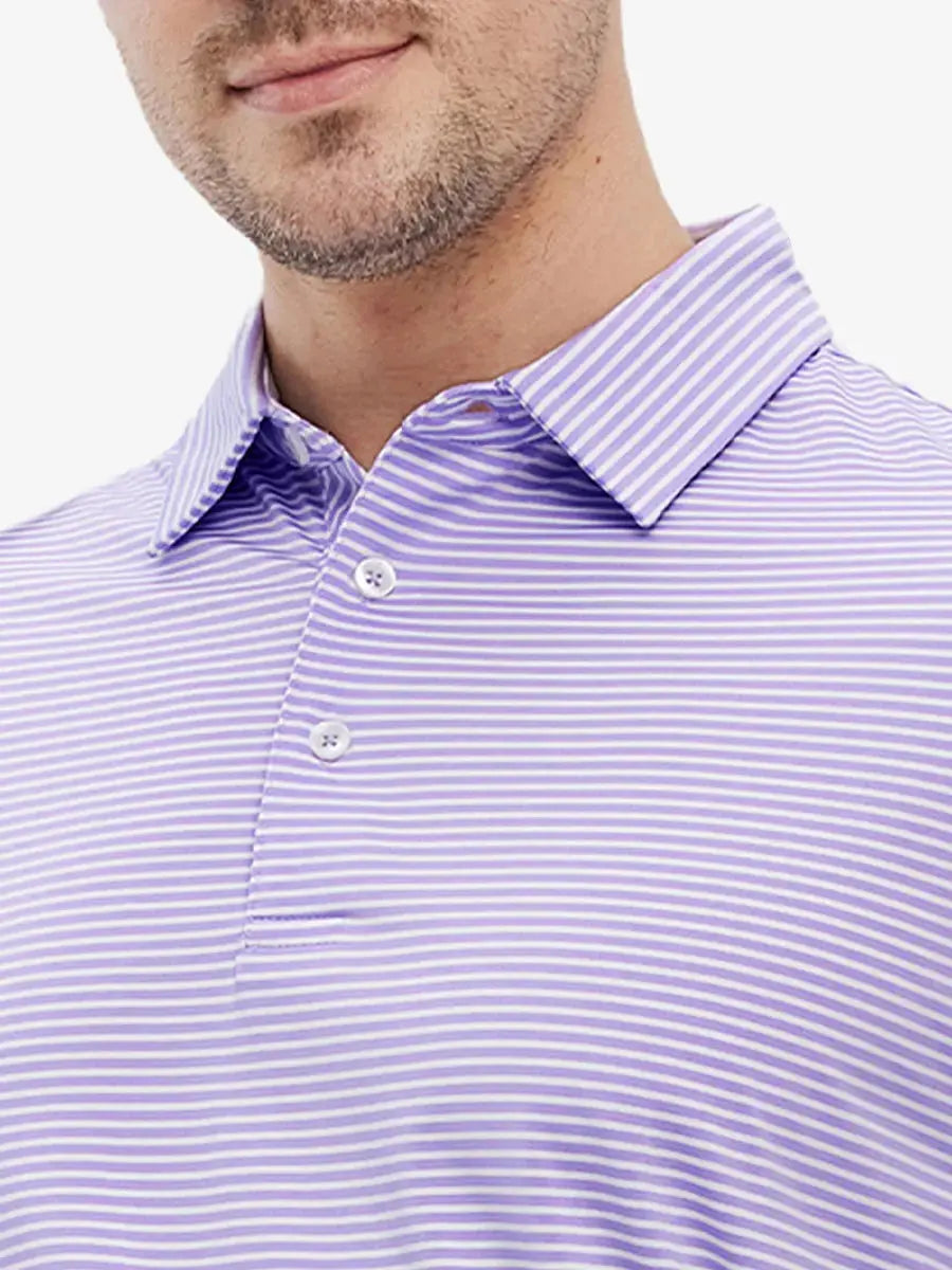Cooling Stripe Golf Shirts