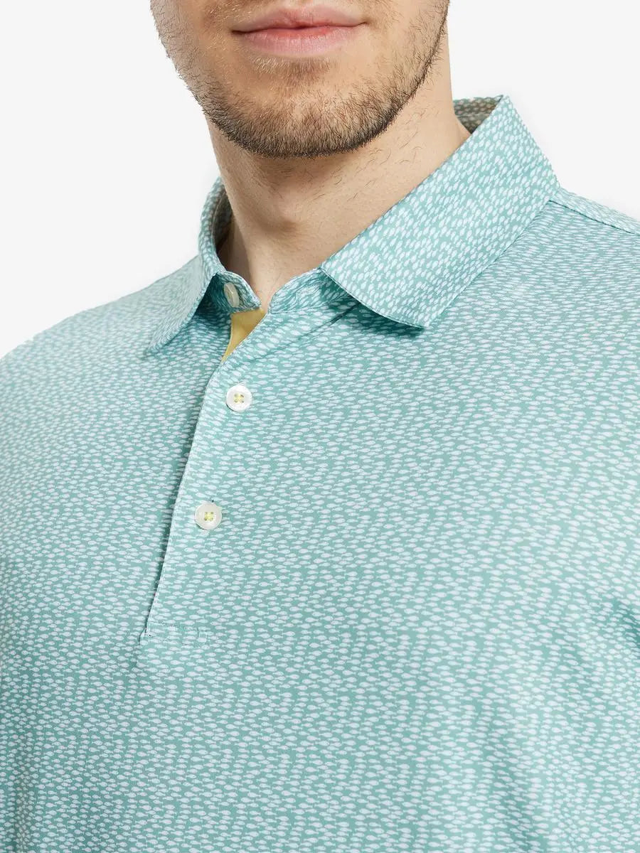 Performance Jersey Print Polo