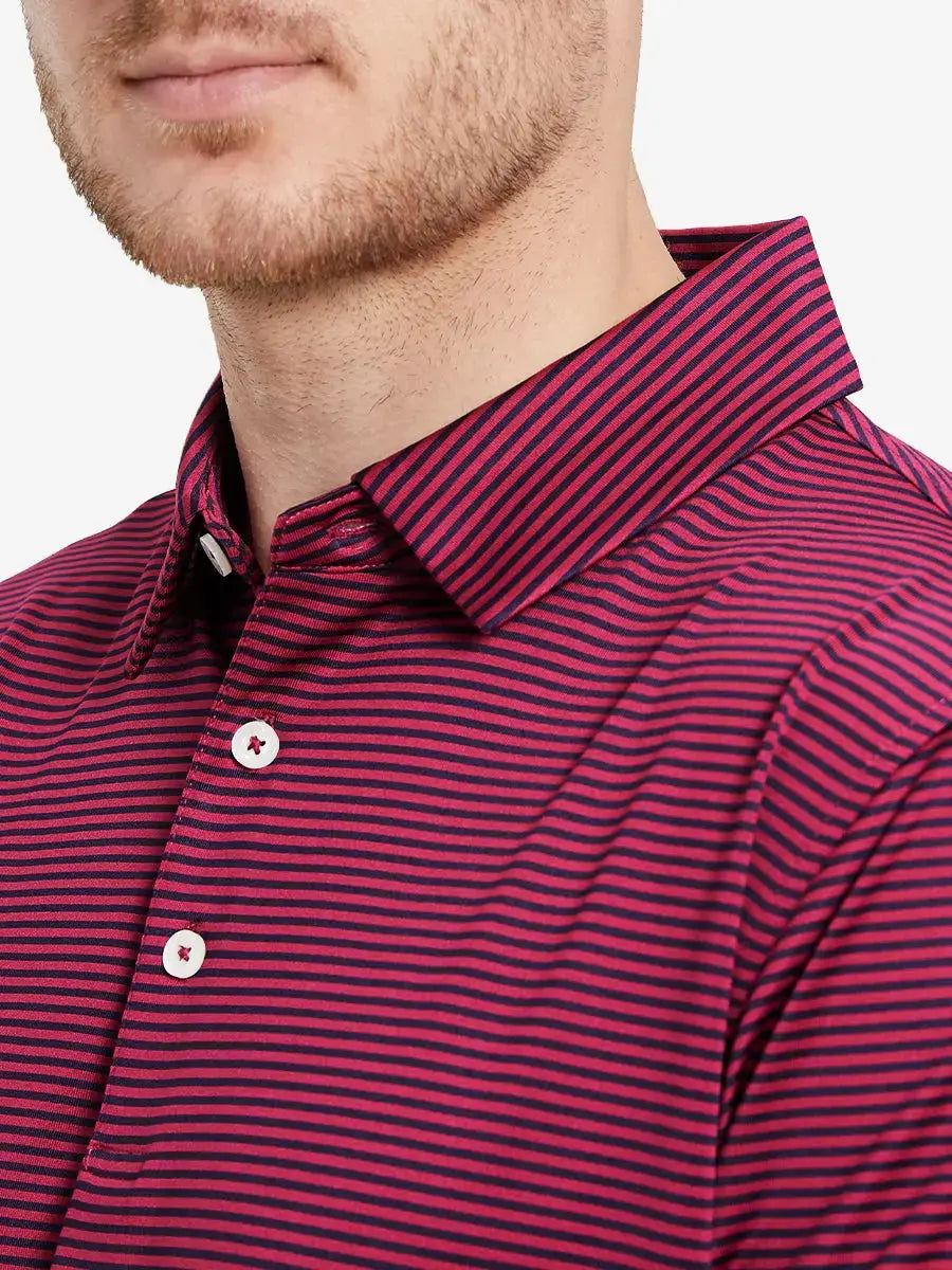 Cooling Stripe Golf Shirts